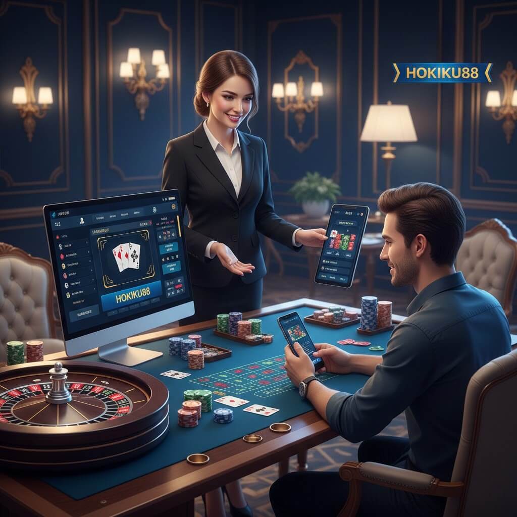 Panduan Live Casino untuk Pemula di Hokiku88