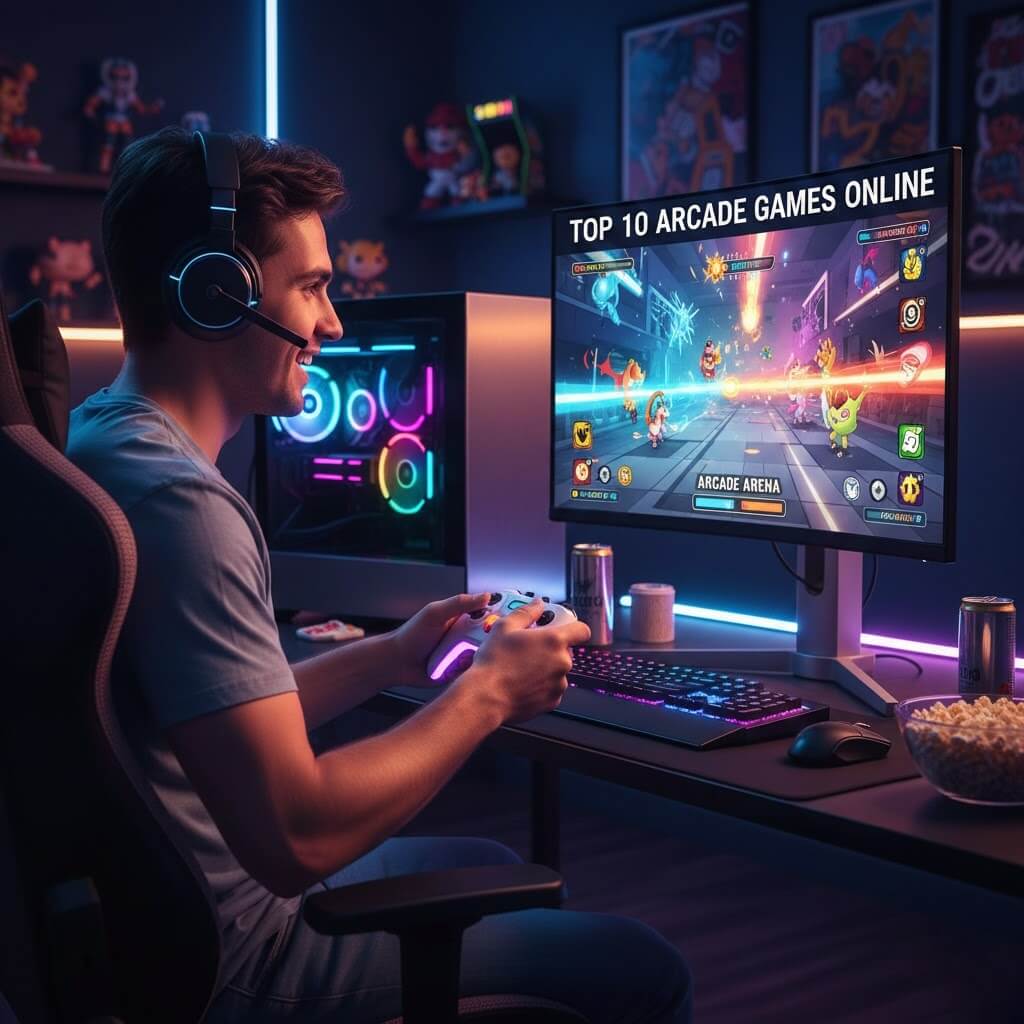 10 Arcade Games Online Terbaik 2026 – Dewiku88 Login Aman & Seru