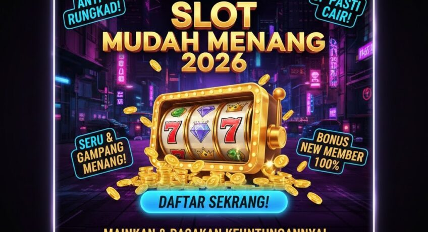 Slot online mudah menang 2026 dengan mesin slot jackpot dan tampilan modern